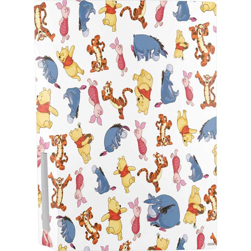Disney Winnie the Pooh Character Pattern PS5 Console Skin